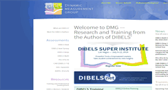 Desktop Screenshot of dibels.org