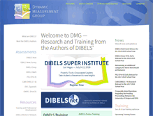 Tablet Screenshot of dibels.org