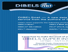 Tablet Screenshot of dibels.net